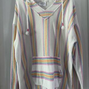 Surf Gear Baja Style Hooded Pullover